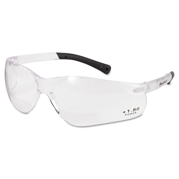 Mcr Safety Safety Glasses, Clear Duramass Scratch-Resistant BKH15